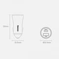 Miniatyrbilde 7 av 11: Baseus Car Charger Golden Contactor Pro Fast Type C / USB 40W, PD 3.0, QC 4.0+ SCP, FCP, AFC, Blue (CCJD-03)