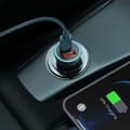 Miniatyrbilde 9 av 11: Baseus Car Charger Golden Contactor Pro Fast Type C / USB 40W, PD 3.0, QC 4.0+ SCP, FCP, AFC, Blue (CCJD-03)