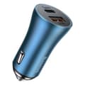 Miniatyrbilde 2 av 11: Baseus Car Charger Golden Contactor Pro Fast Type C / USB 40W, PD 3.0, QC 4.0+ SCP, FCP, AFC, Blue (CCJD-03)