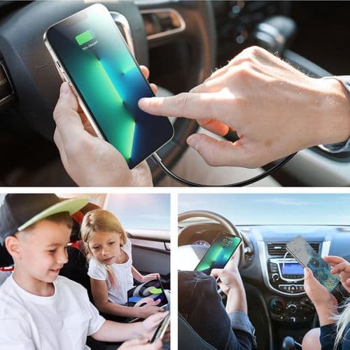 Joyroom Car Charger 5-in-1, U+U+U+U+U 45W, Black (JR-CL03-PRO)