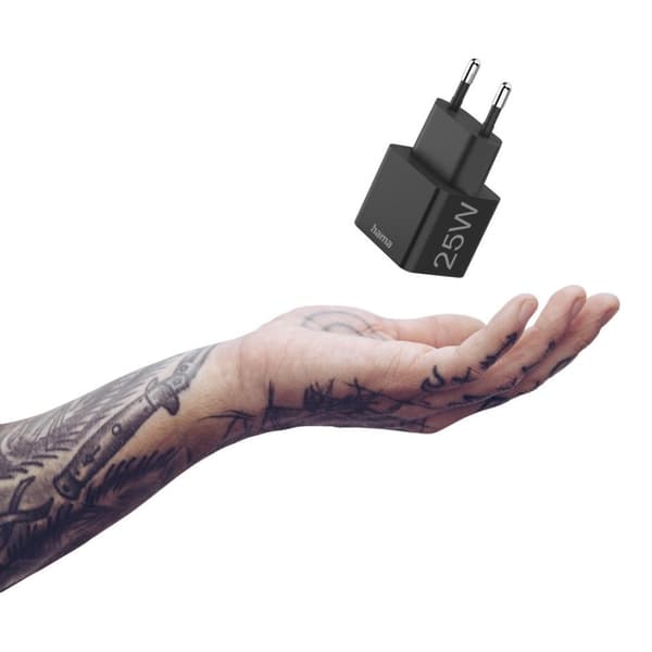 Fast Charger, USB-C, 25 W, HAMA-201651