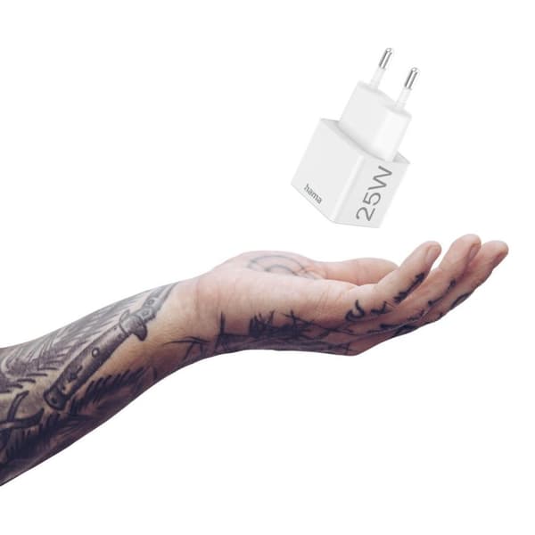 Mini Fast charger, 25W, HAMA-201652