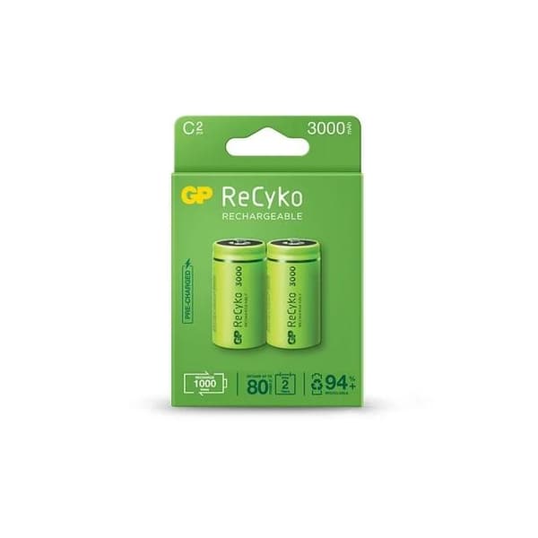 GP ReCyko battery 3000mAh C (2 battery pack)