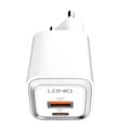 Miniatyrbild 1 av 3: MFi wall charger LDNIO A2318M, USB-C+USB, USB-C to Lightning 20W