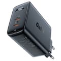 Miniatyrbild 3 av 4: Wall charger Acefast A29 PD50W GAN 2x USB-C 50W (black)