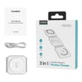 Miniatyrbilde 5 av 5: Choetech T588-F 3in1 Magnetic Wireless Charger 15W (white)