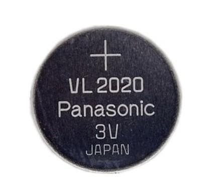 Rechargeable Lithium Button Battery VL2020 HFN 3V 20 mAh PANASONIC