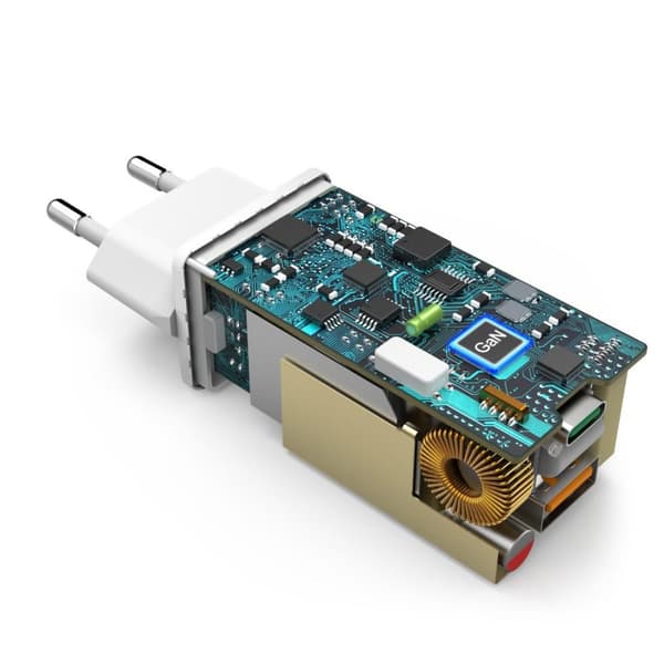 Hama Quick Charger, GaN, 65W, 125130