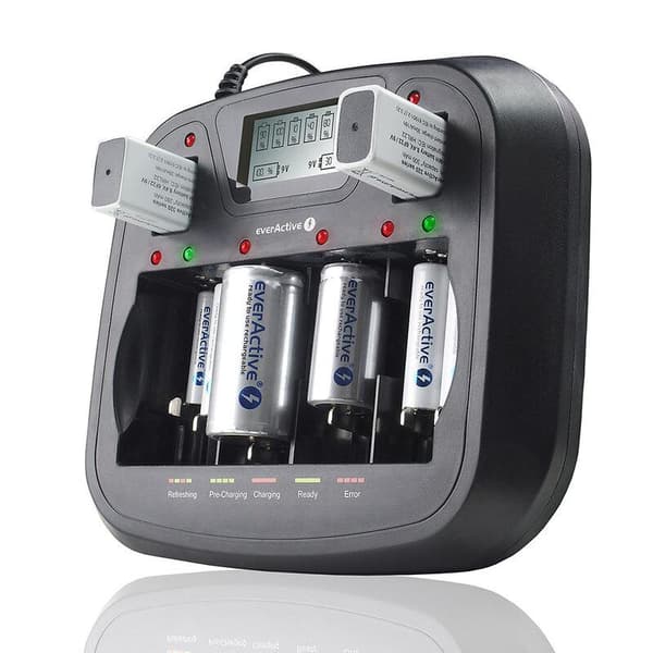 Charger everActive NC-900U Sort