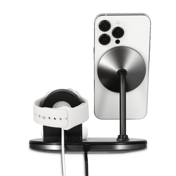 Hama "MagCharge" Multi-Charging Station, Wireless Charging for iPhone, AirPods