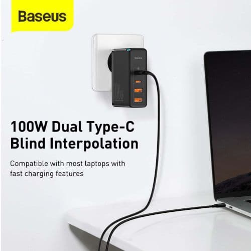 Baseus GaN2 Pro Quick Travel Charger 2x USB / 2x USB-C / 100W