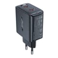 Miniatyrbillede 3 af 4: Wall charger Acefast A49 2x USB-C, 35W PD (black)