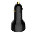 Miniatyrbillede 6 af 6: LDNIO C101 Car Charger, USB + USB-C, 100W + USB-C to Lightning Cable (Black)