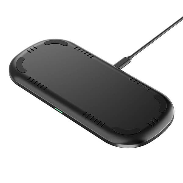 Choetech T535 dual fast wireless charger (white)