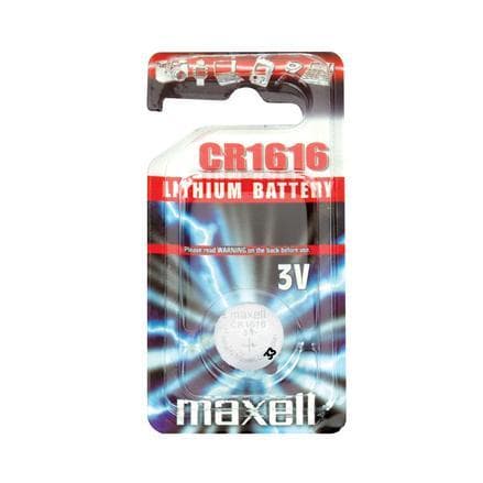 Lithium Button Battery MAXELL CR1616 3V 1pc./1pc./