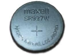 Button Battery Silver MAXELL SR927 SW ;395;399;AG7  1.55V