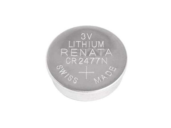 Button Battery Lithium CR-2477 3V  RENATA