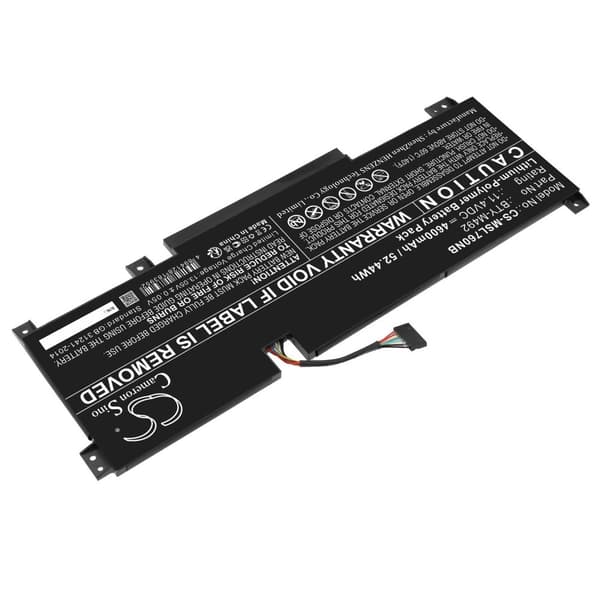 Laptop Battery for MSI Katana GF76 11UD-050 CS-MSL760NB BTY-M492 11,4V 4600mAh CAMERON SINO