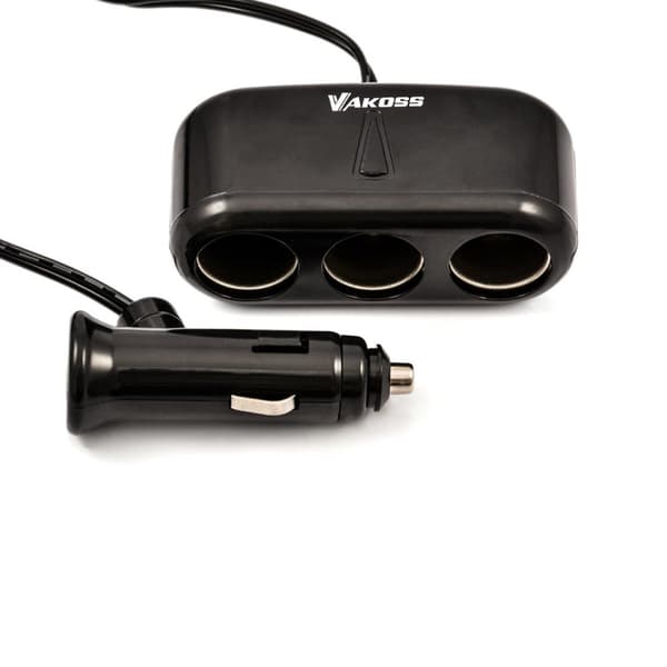 Vakoss TP-3263CK Car Cigarettænder Splitter
