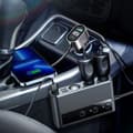Miniatyrbillede 4 af 9: Joyroom Car Charger 9-in-1, (C+U+U+U+U+U+ 3 cigarette lighter socket) 154W, Black (JR-CL06)