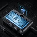 Miniatyrbillede 5 af 9: Joyroom Car Charger 9-in-1, (C+U+U+U+U+U+ 3 cigarette lighter socket) 154W, Black (JR-CL06)