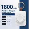 Pikkukuva 3 / 8: Laturi virtapankilla 1800 mAh Samsung Galaxy Watchille - Valkoinen
