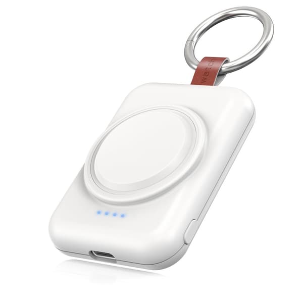 Laturi virtapankilla 1800 mAh Samsung Galaxy Watchille - Valkoinen