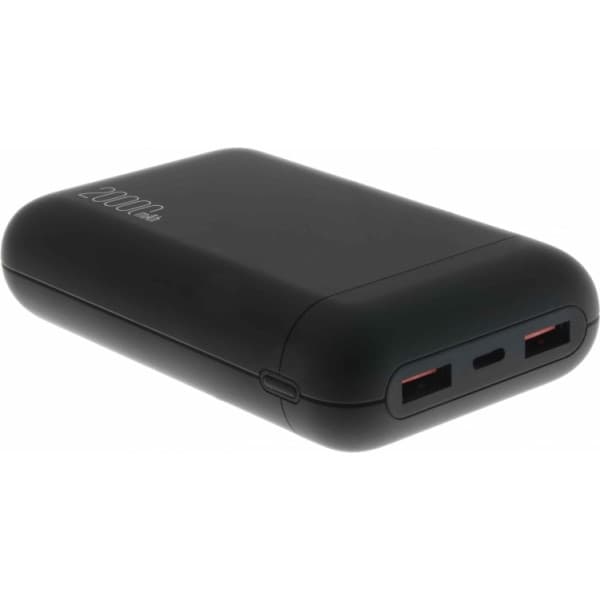 Insmat QC/PD 20 000 mAh strømbank Grå