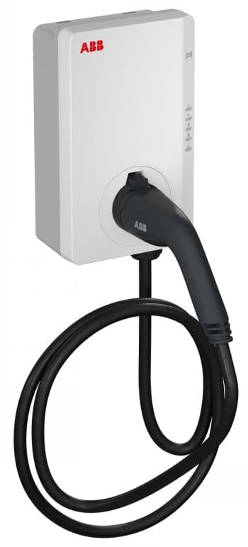 ABB Terra 11kW charging station with 5m wallbox cable