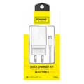 Miniatyrbillede 2 af 3: Fast charger Foneng 1x USB K300 + USB to USB-C cable