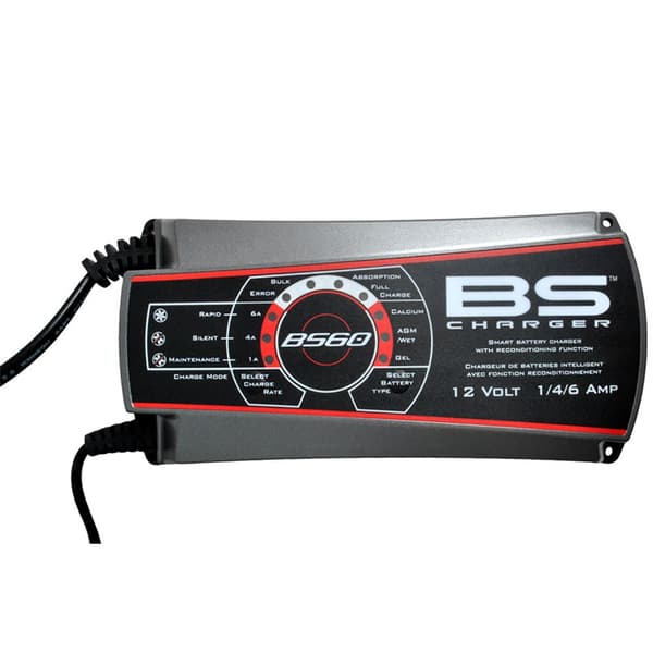 Bs Battery Oplader Bs60 12v-1/4/6a Søvfarvet