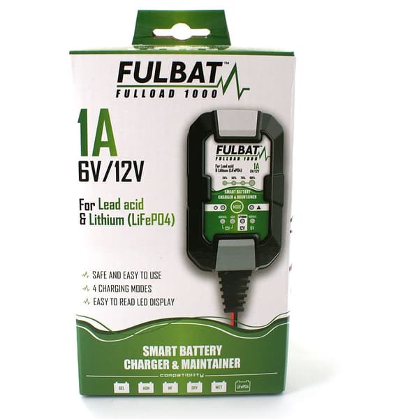 Fulbat Batterioplader Fullload 1000 Transparent