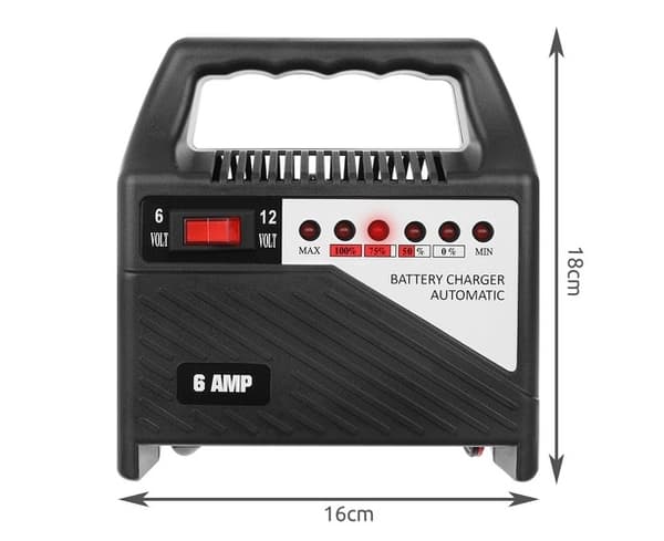 Batterilader 12V 6A - Lader