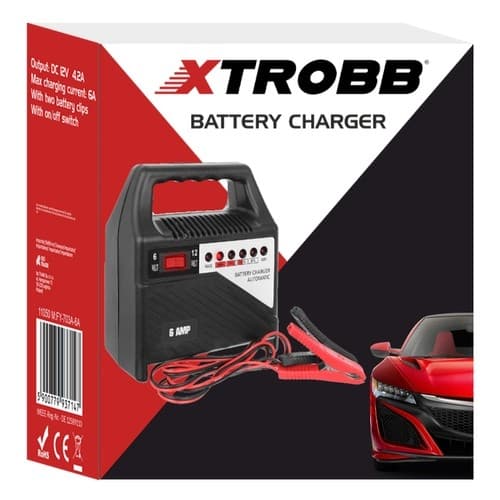 Batterilader 12V 6A - Lader