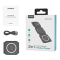 Miniatyrbild 3 av 5: Choetech T588-F 3in1 Magnetic Wireless Charger 15W (black)