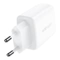 Miniatyrbild 3 av 4: Wall Charger Acefast A25, USB + USB-C, PD 20W (white)