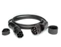Miniatyrbillede 2 af 6: ROLINE e-bil ladekabel type 2, 3-faset, 480VAC (3P+N+E), 16 A, 11 kW, 3 m