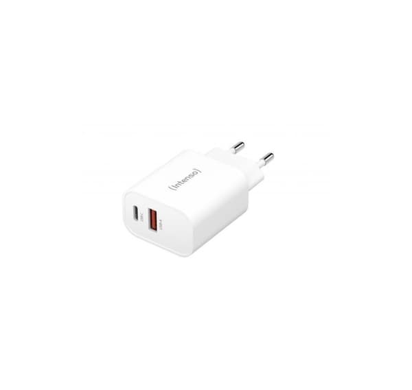 Strømadapter W30AC, INTENSO Hvid