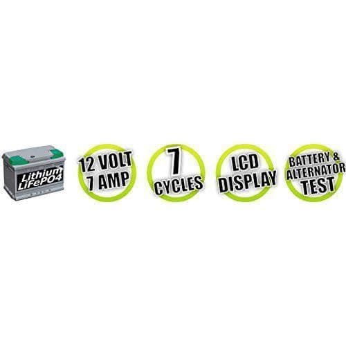 Laddare och testare - BC batterikontroll - 700BCL7000P - 7Amp - LiFePO4 - Universal