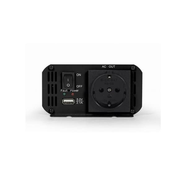 Power inverter bil 12v 500w/eg-pwc500-01, Gembird