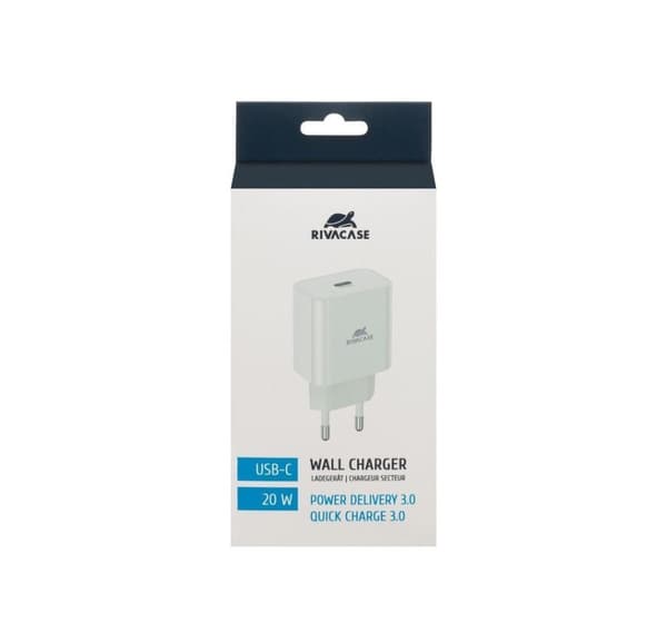 Mobillader væg/hvid PS4101 W00, RIVACASE