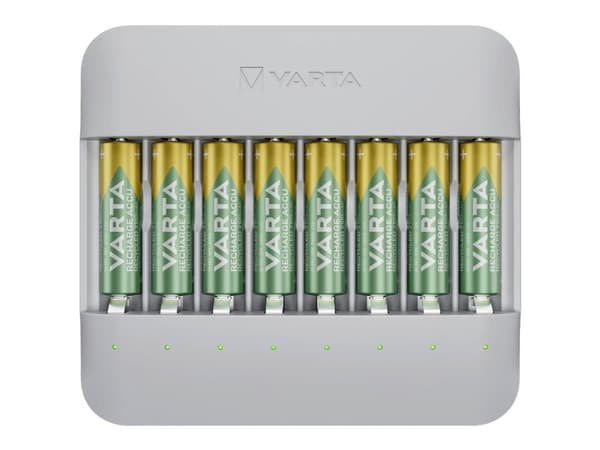 Varta Eco Charger Multi Oplader til runde celler NiMH R03 (AAA), R6 (AA)