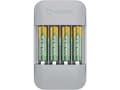 Miniatyrbilde 2 av 4: Eco Charger Pro Recycled inkl. 4x AA 2100 mAh