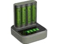Miniatyrbilde 1 av 3: GP ReCyko Speed Battery Charger, M451 (USB) + Dock D451, incl. 4 x AA 2600 mAh Batteries