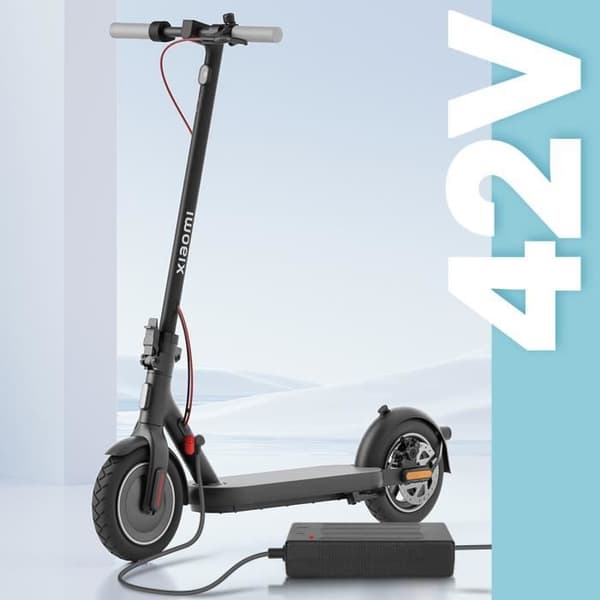 Skoterladdare - AVIZAR - Xiaomi Electric Scooter 4 Pro - 2A - 42V - Svart