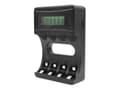 Miniatyrbilde 2 av 5: Qoltec - Batterilader - (for 4xAA/AAA) - 1800 mA - svart