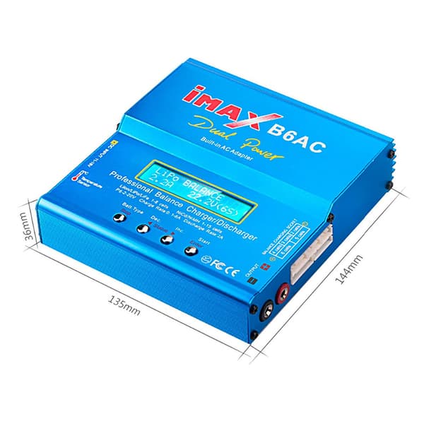 iMAX B6 80W E6168 balanceringsoplader