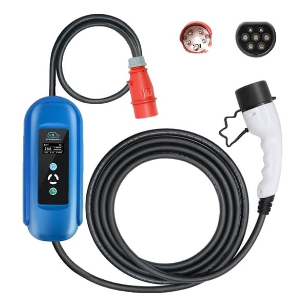 Laddare för elbil, 11KW effektutgång, Tuya APP-kontroll, 16A 3P 11KW 10M 16A 3P 11KW 5M