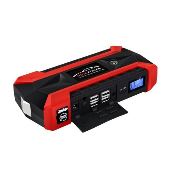 TEMPSA 89800mah bilstarter Bilstartare Nödladdare Batteri4USB EU-kontakt
