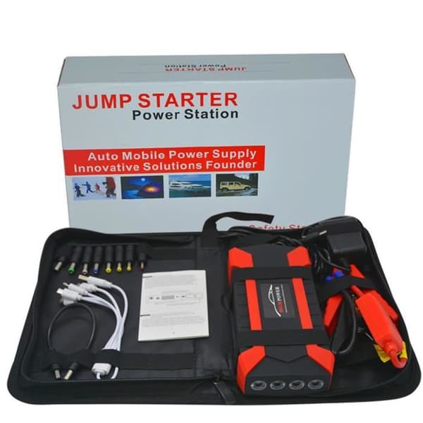 TEMPSA 89800mah bilstarter Bilstartare Nödladdare Batteri4USB EU-kontakt